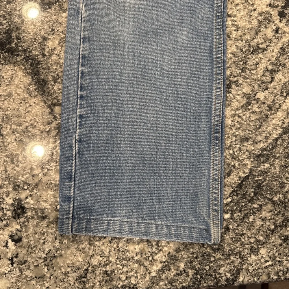 Levi's 505 Men's Light Wash Blue Denim Jeans Light Distressing Size‎ 36x32 #771